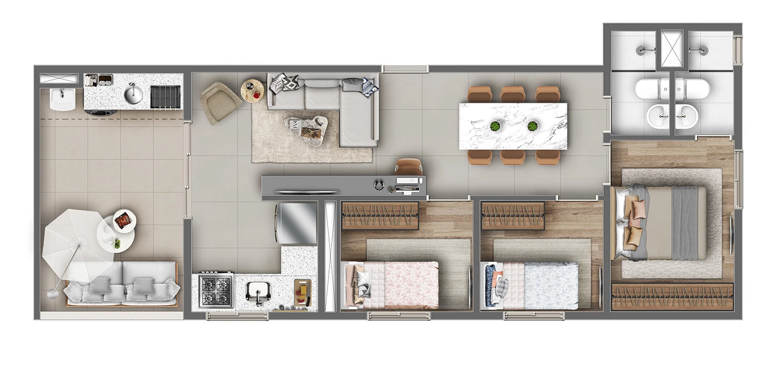 Planta do empreendimento