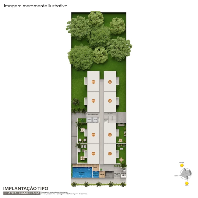 Planta do empreendimento