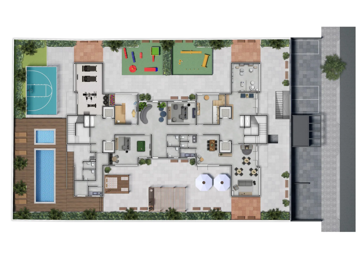 Planta do apartamento — referência TÉRREO
