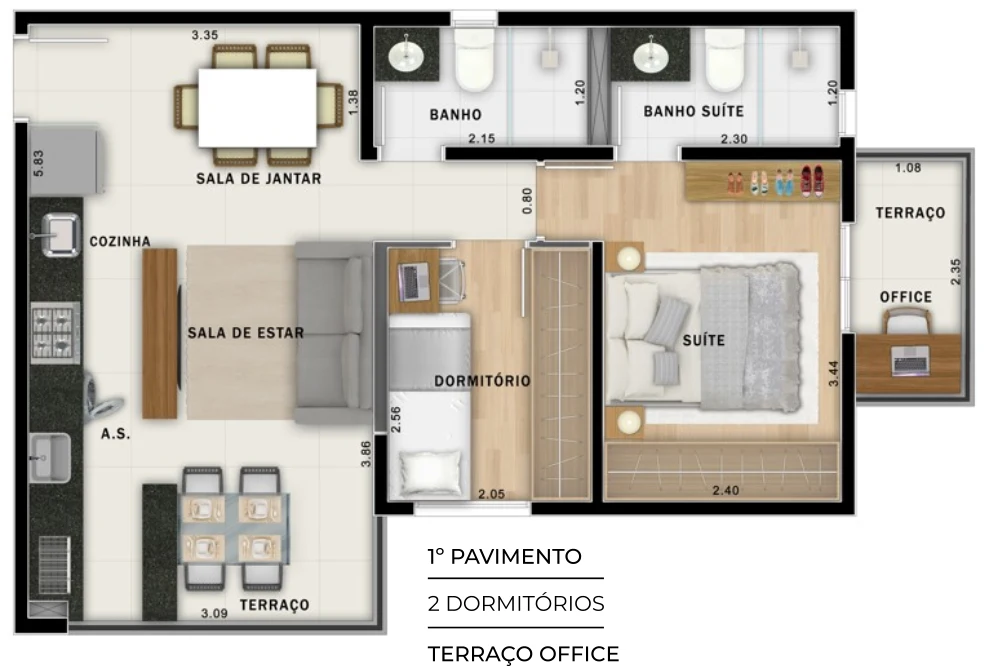 Planta do empreendimento