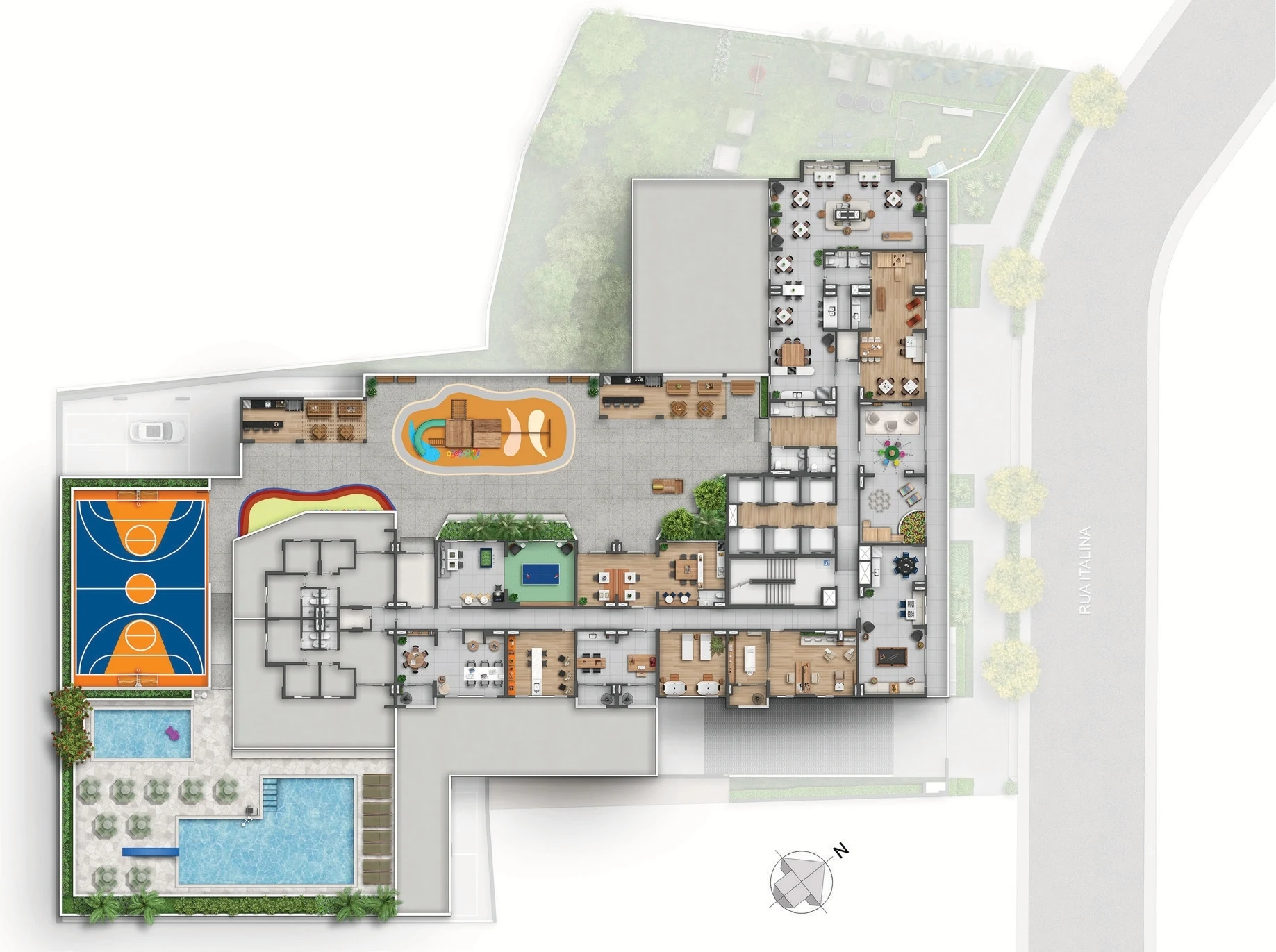 Planta do empreendimento