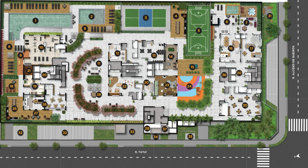 Planta do empreendimento