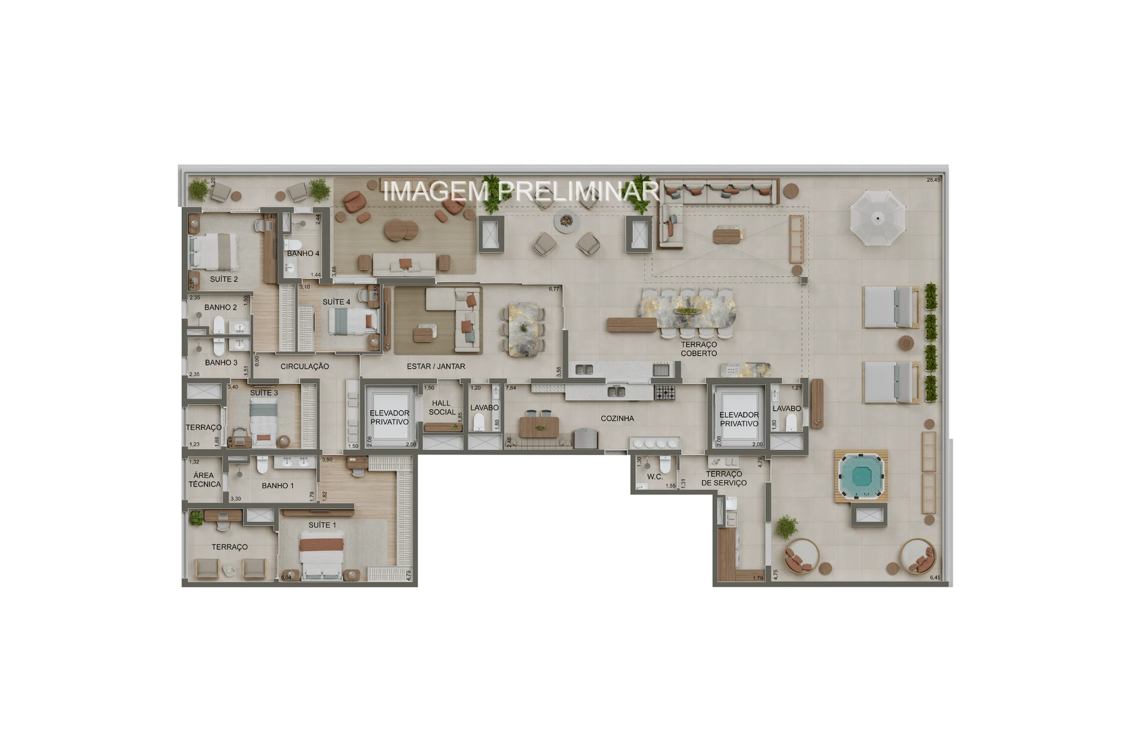 Planta do empreendimento