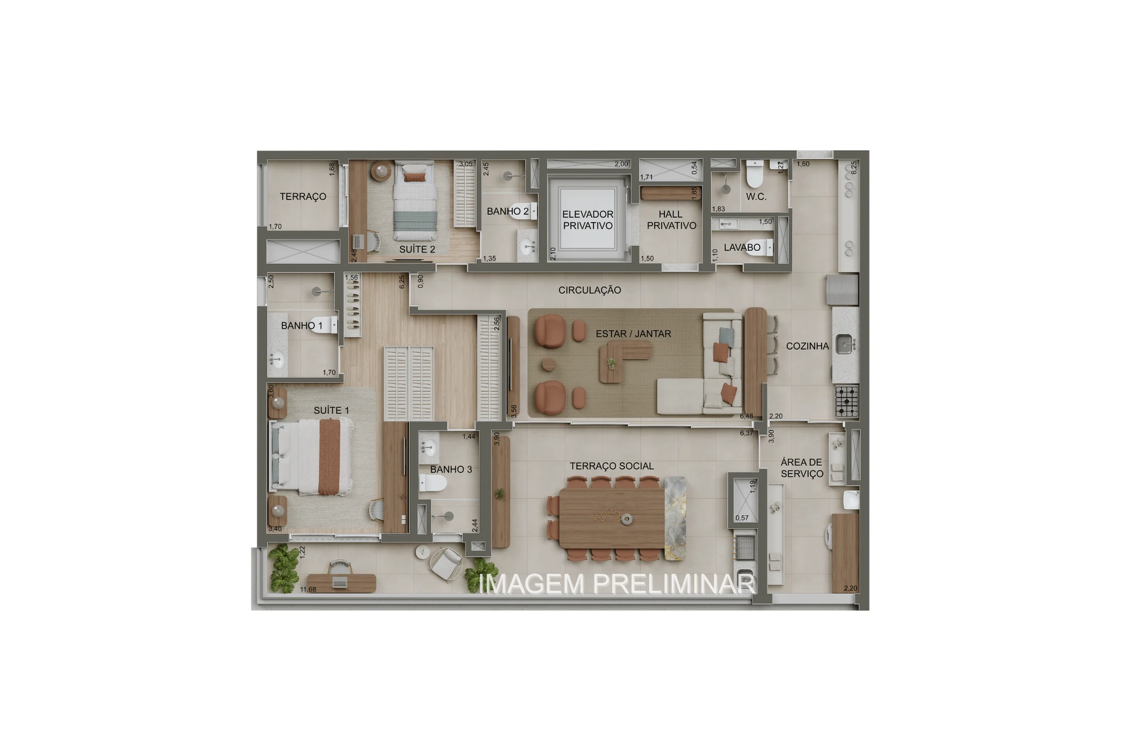 Planta do empreendimento