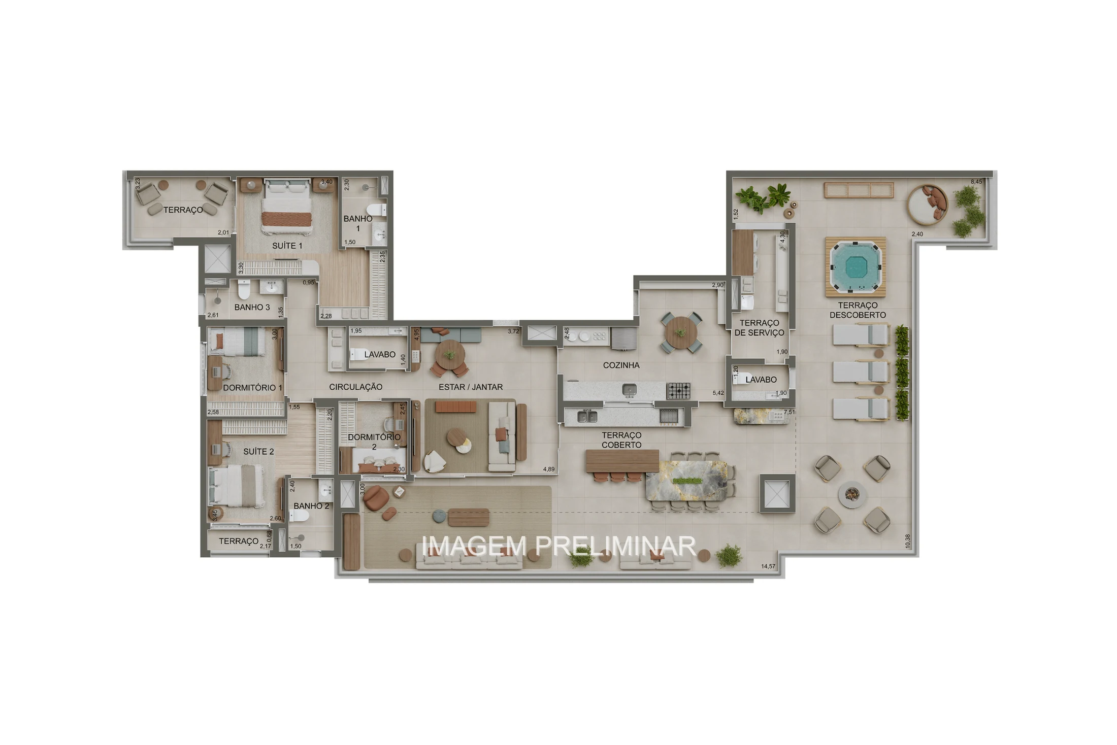 Planta do empreendimento