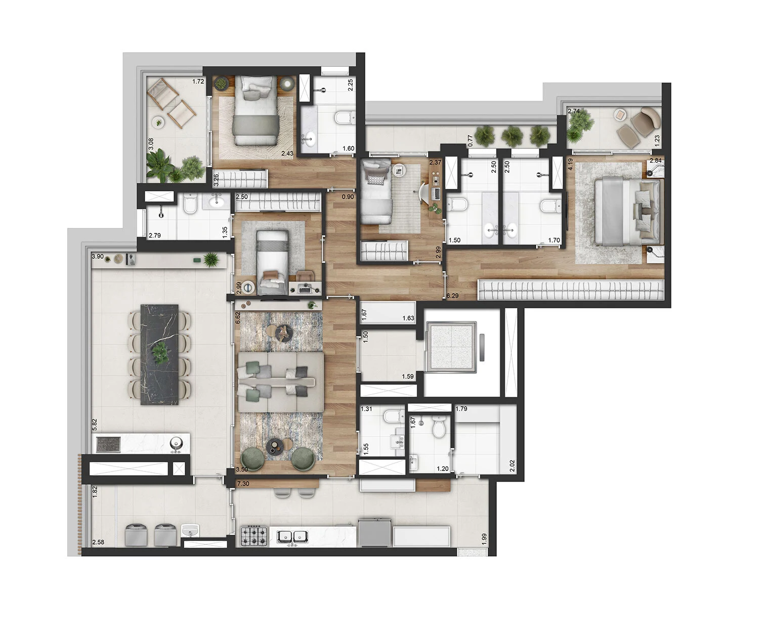 Planta do empreendimento