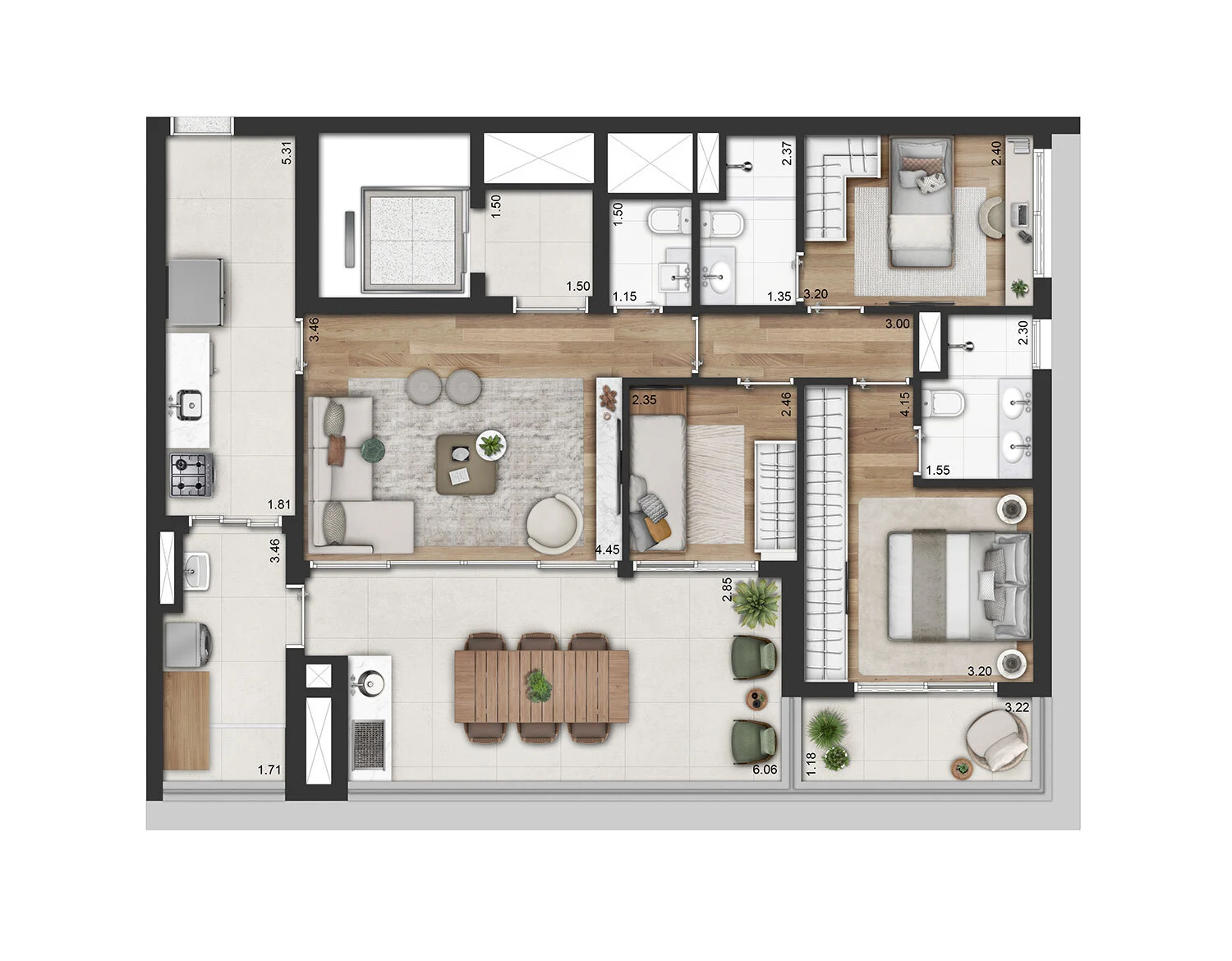 Planta do empreendimento