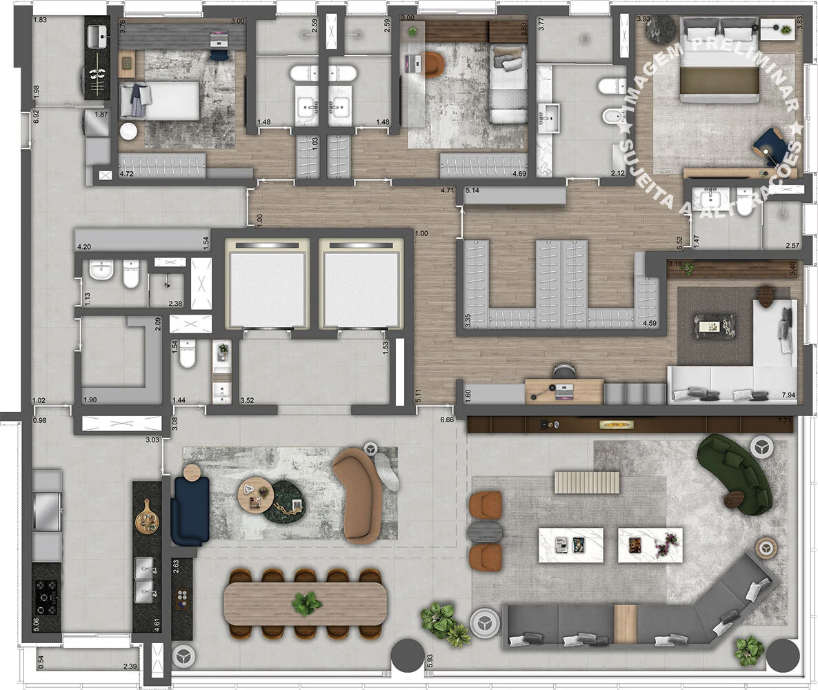 Planta do empreendimento