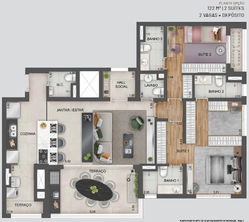 Planta do empreendimento