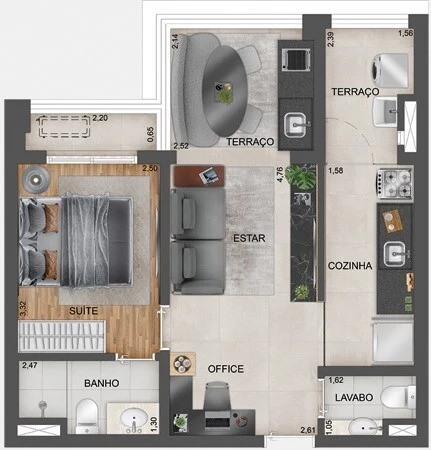 Planta do empreendimento