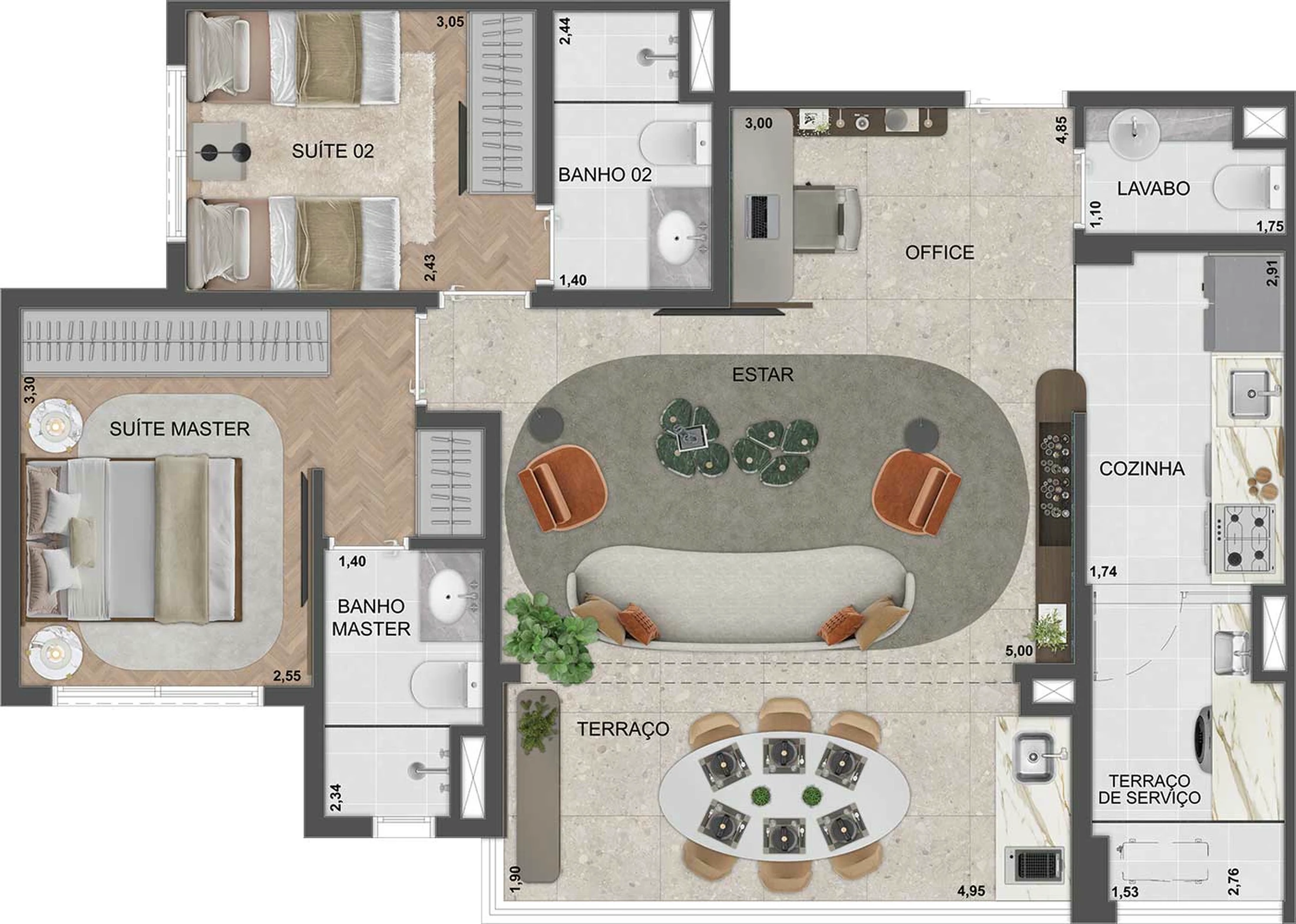 Planta do empreendimento