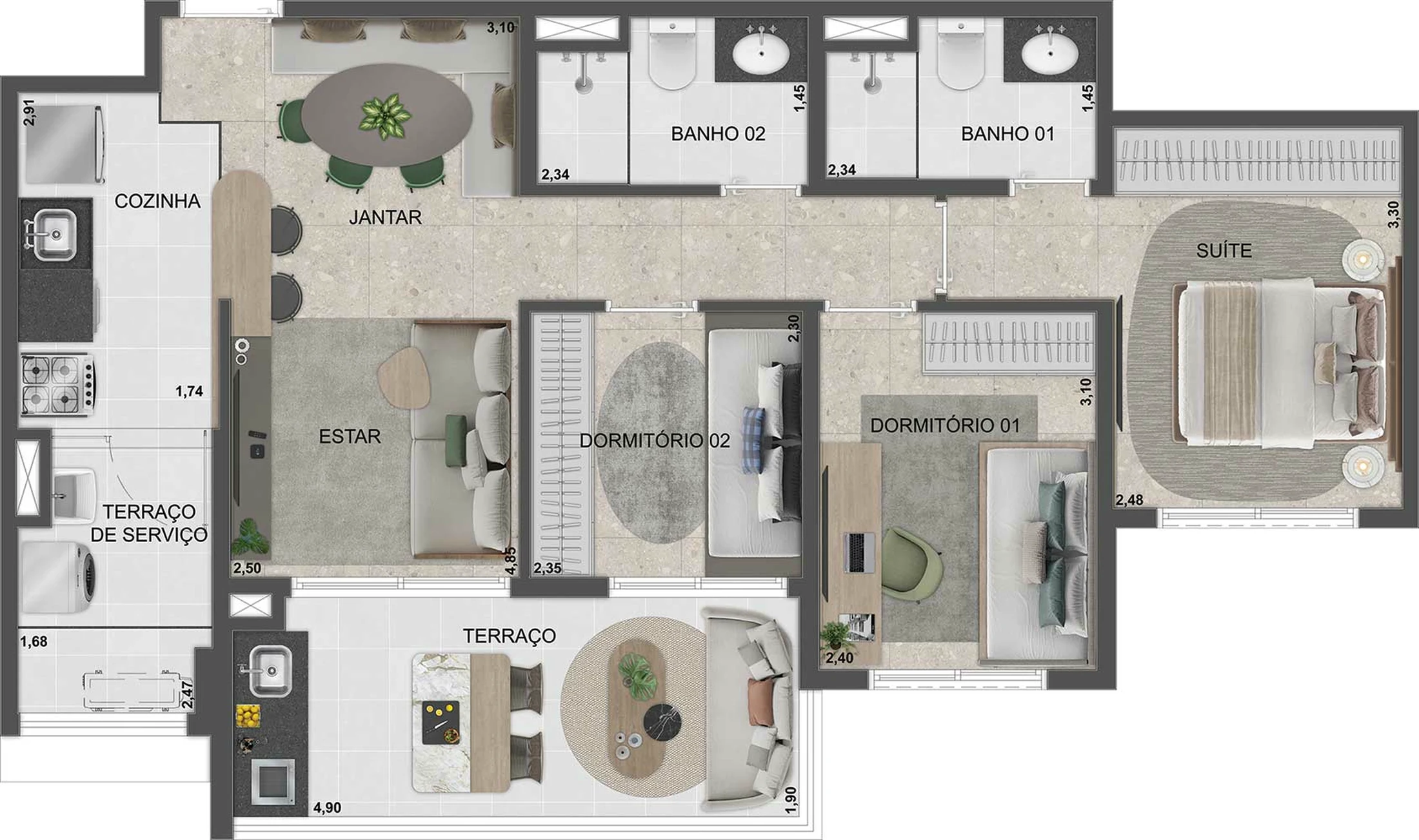 Planta do empreendimento