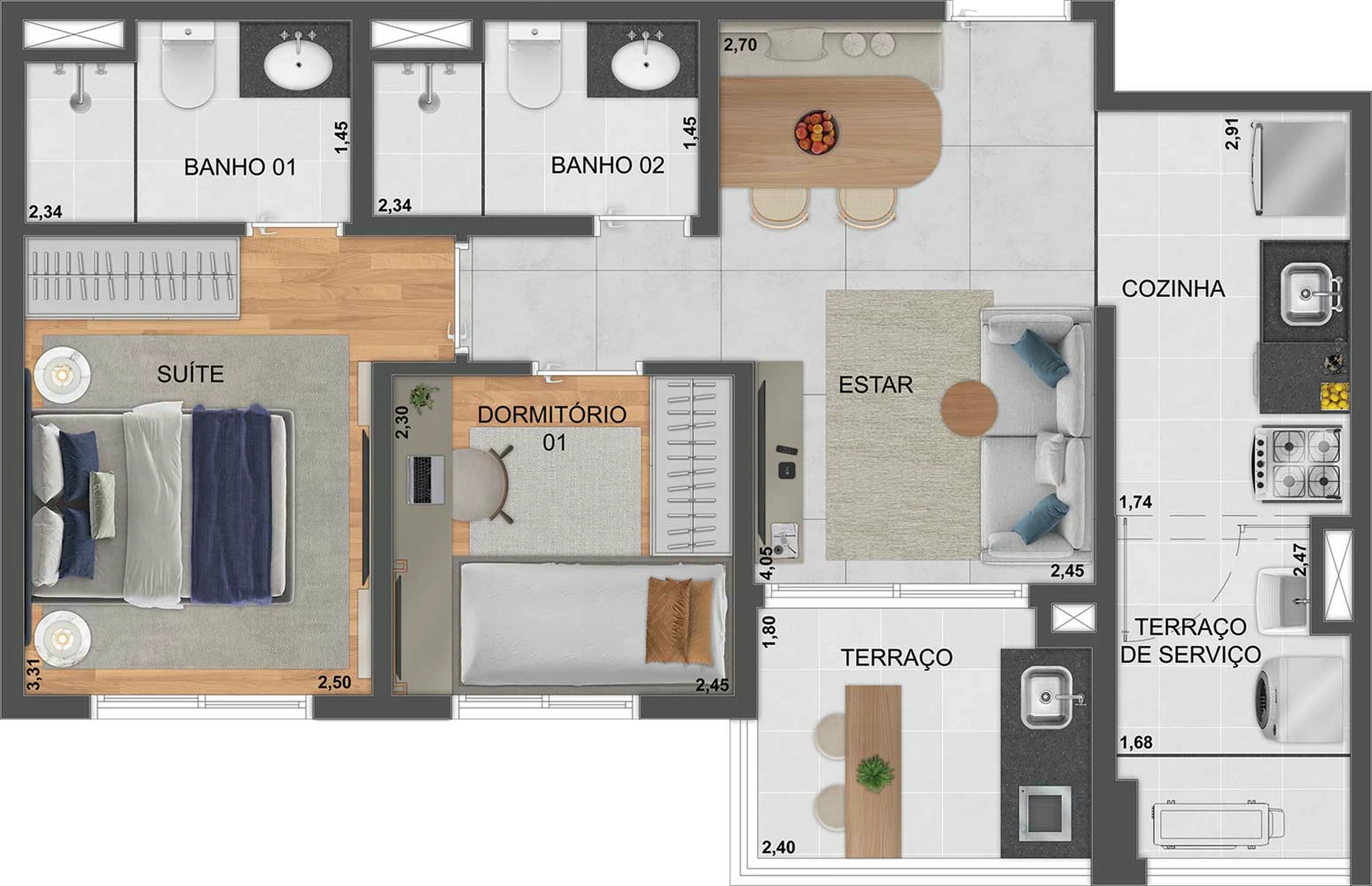 Planta do empreendimento