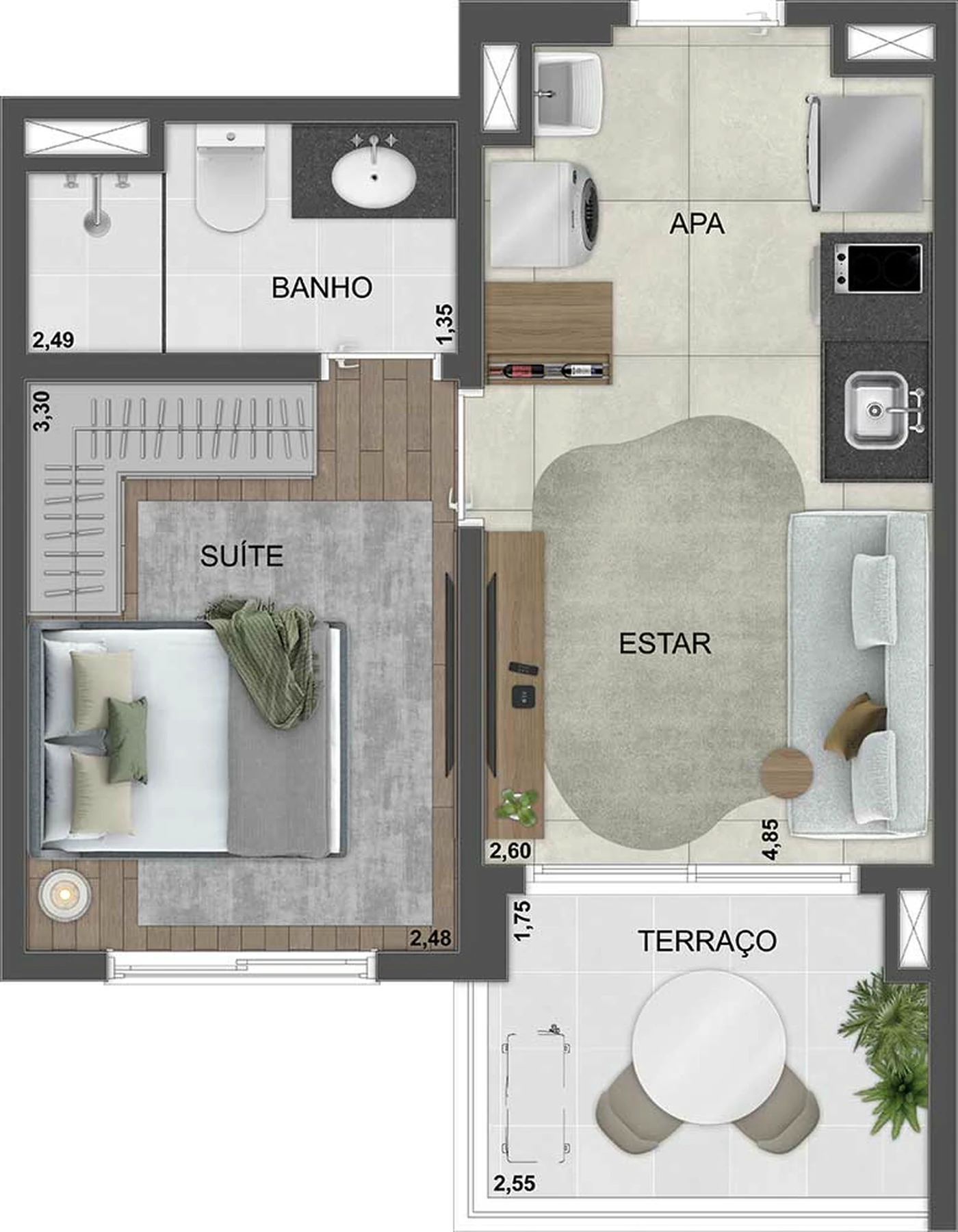 Planta do empreendimento