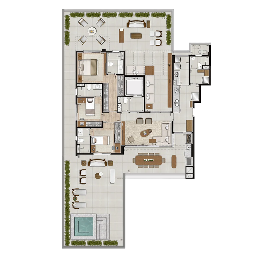 Planta do empreendimento