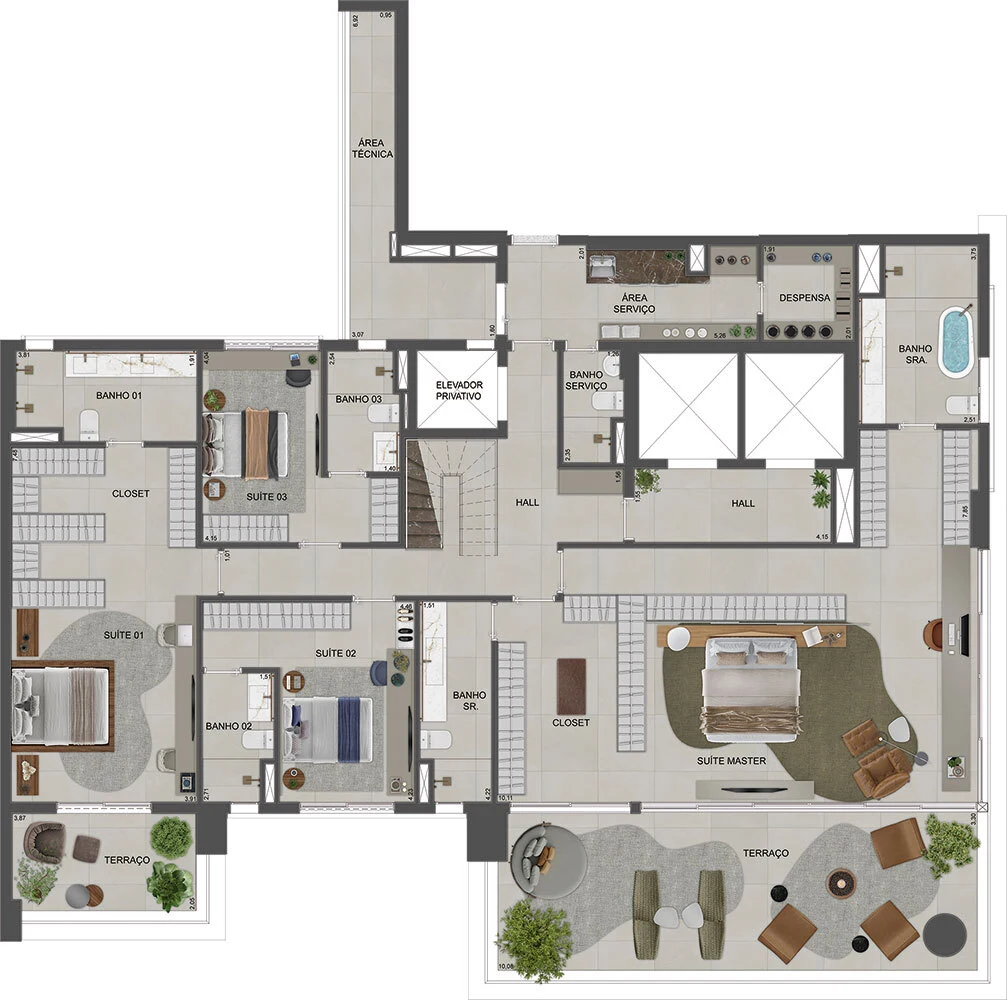 Planta do empreendimento