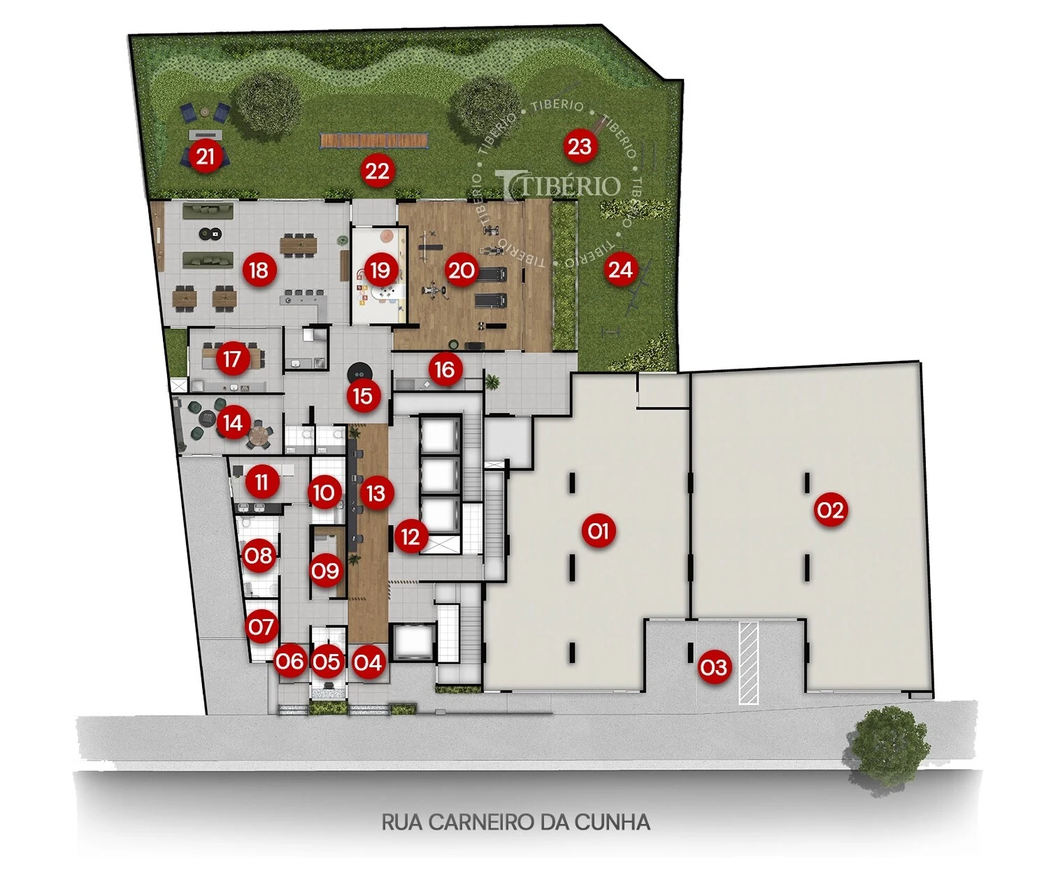 Planta do empreendimento