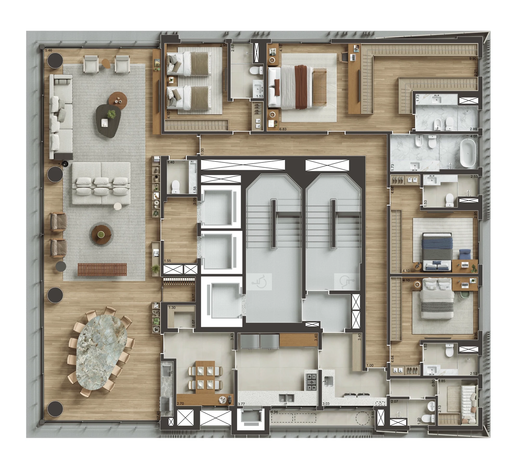 Planta do empreendimento