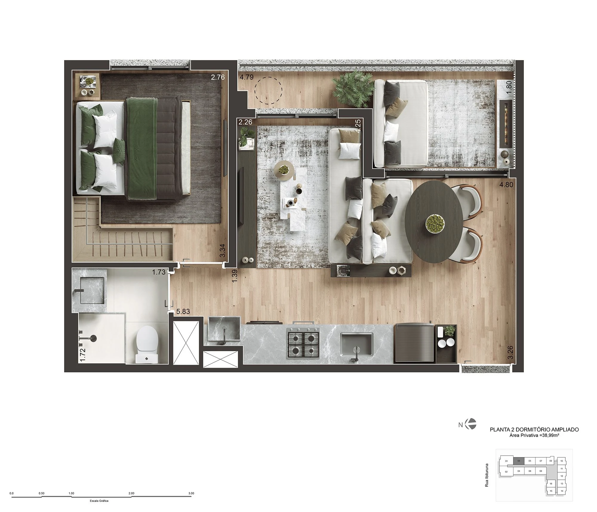 Planta do empreendimento