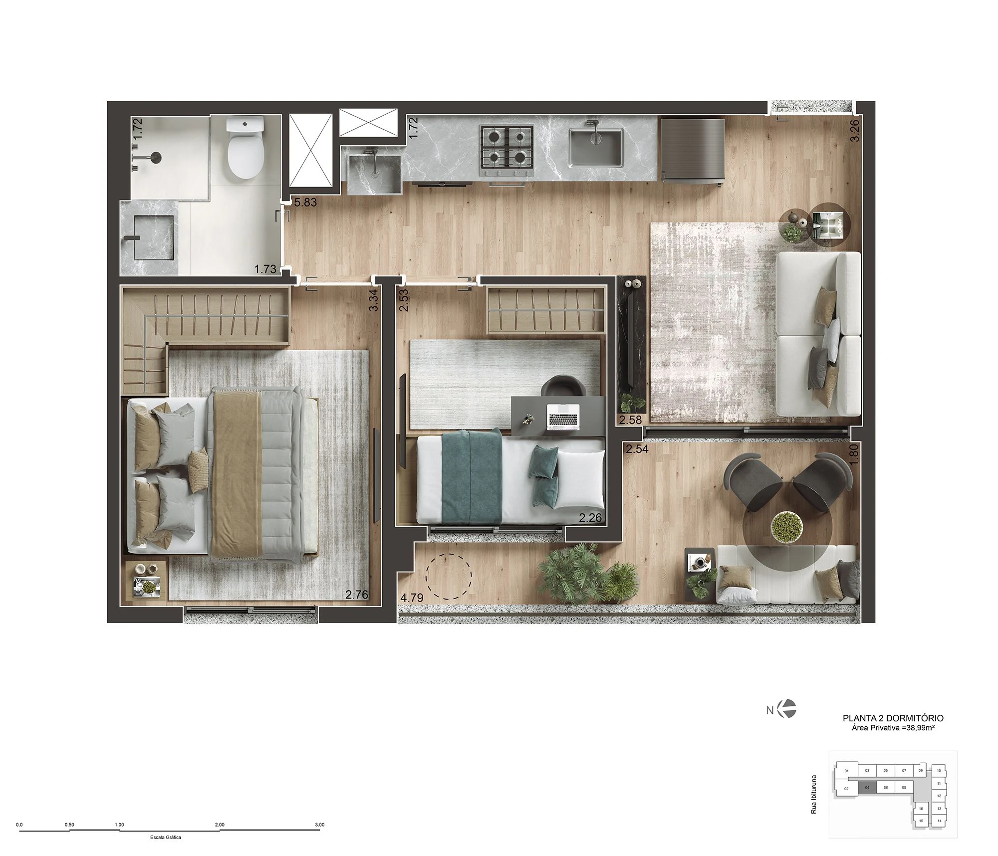 Planta do empreendimento