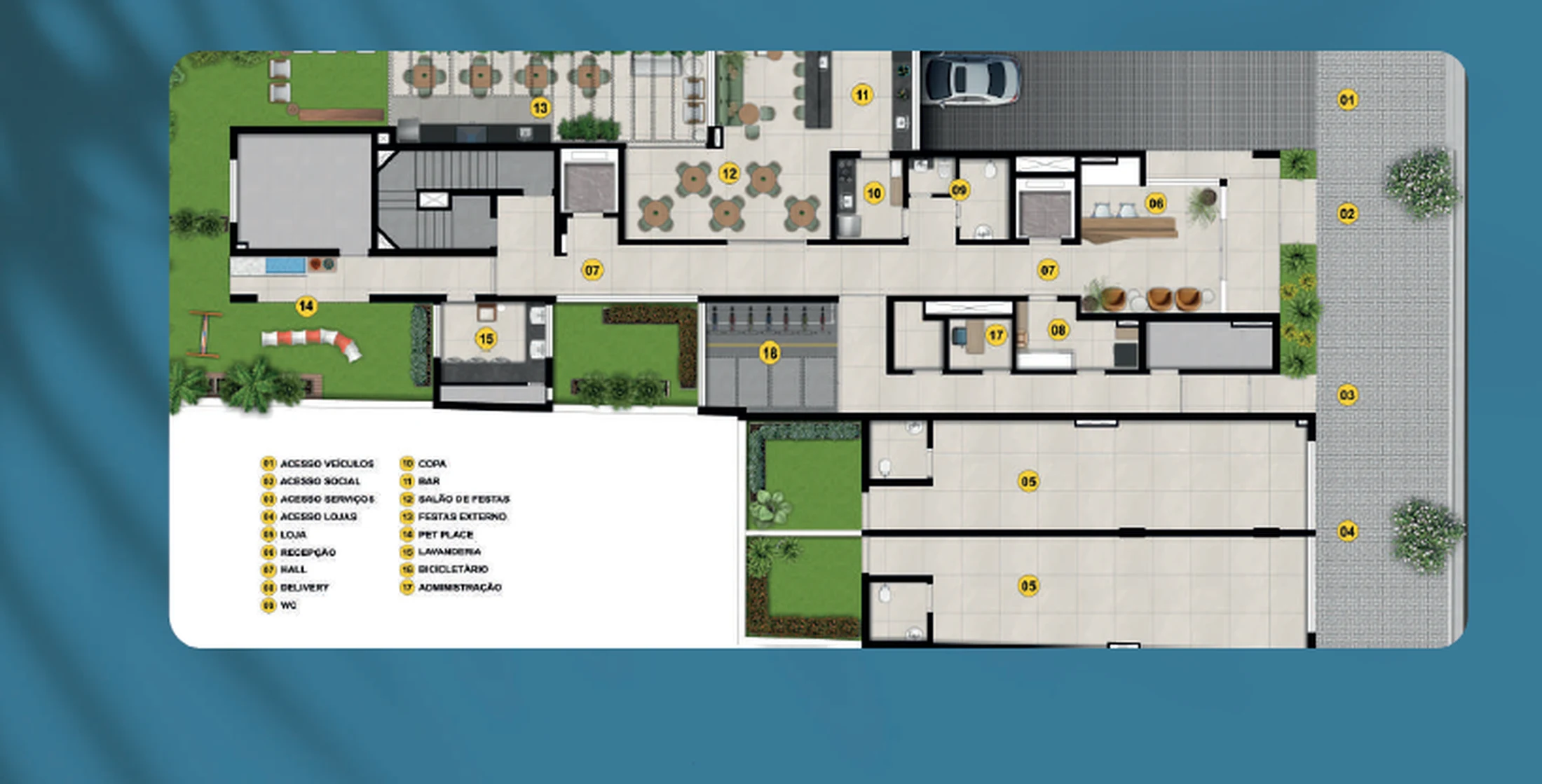 Planta do empreendimento