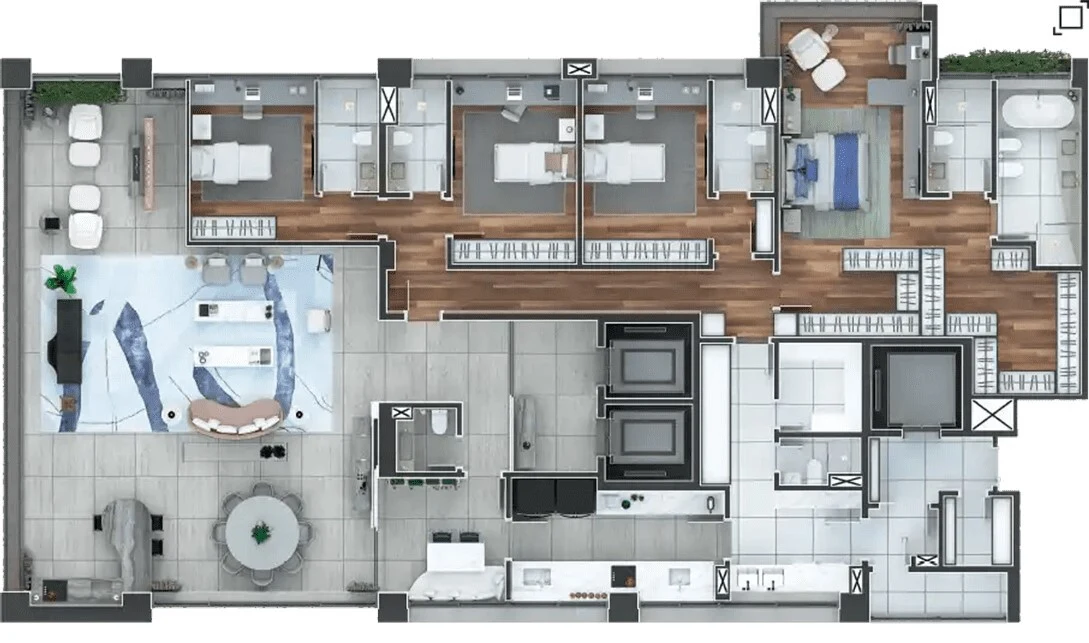 Planta do empreendimento