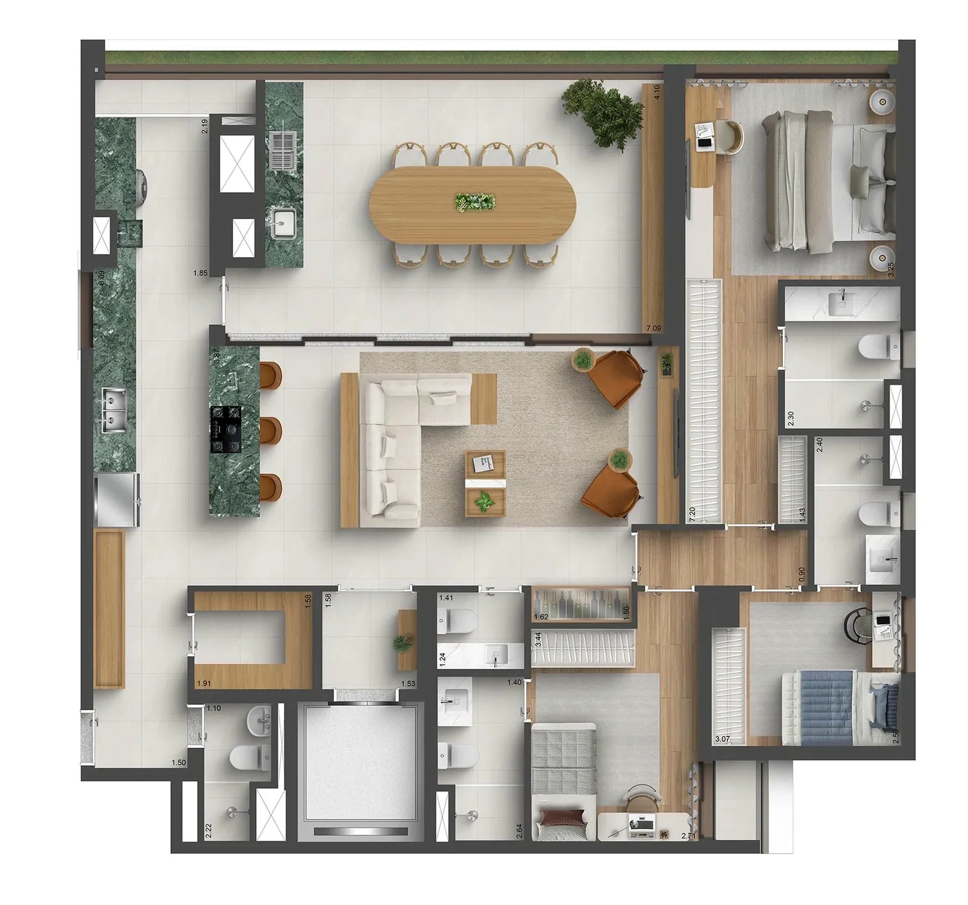 Planta do empreendimento