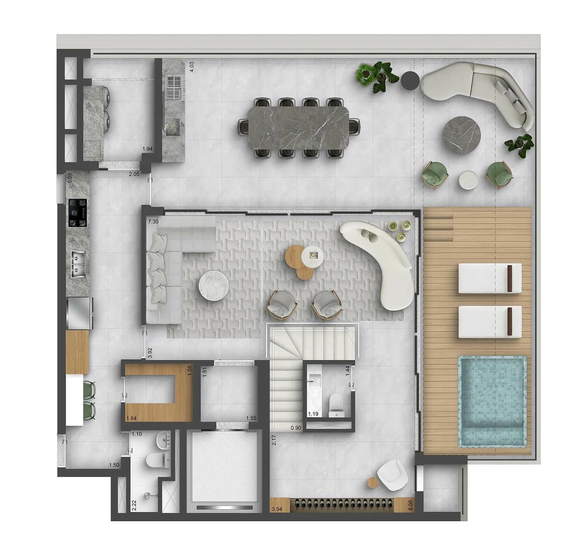 Planta do empreendimento