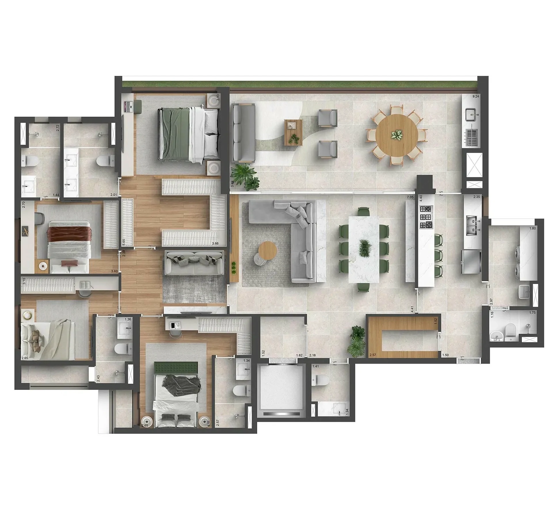 Planta do empreendimento