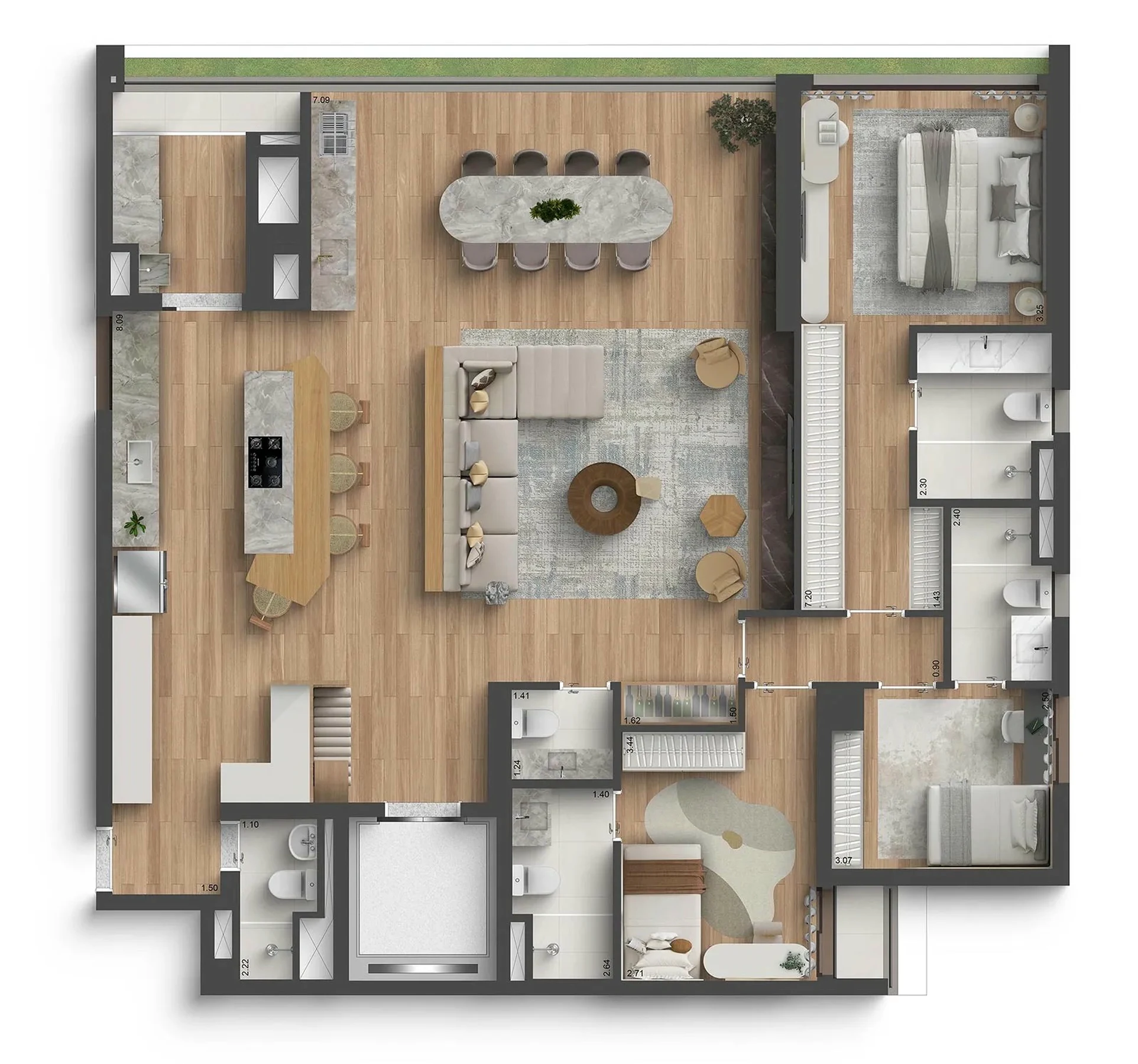 Planta do empreendimento