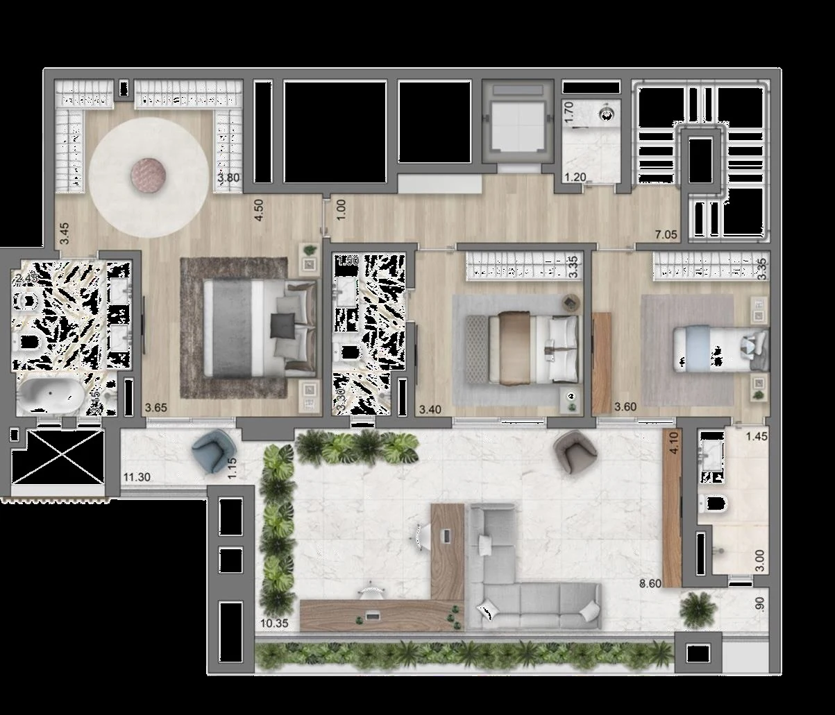 Planta do empreendimento