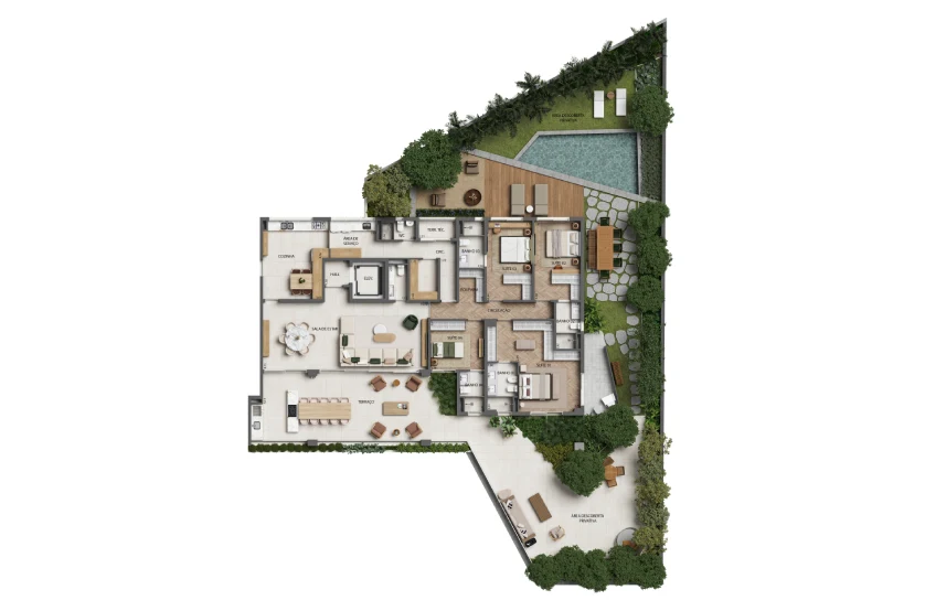 Planta do empreendimento
