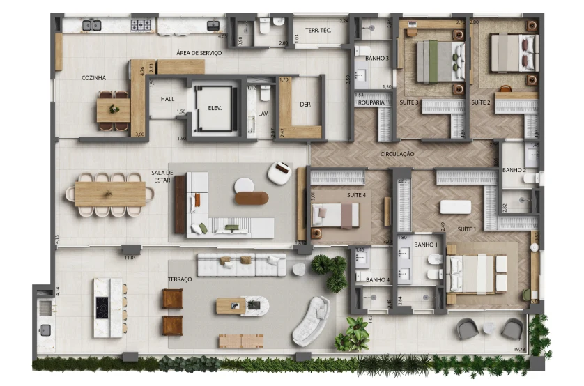 Planta do empreendimento
