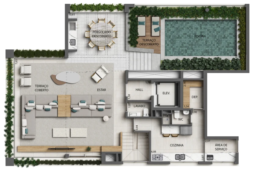 Planta do empreendimento