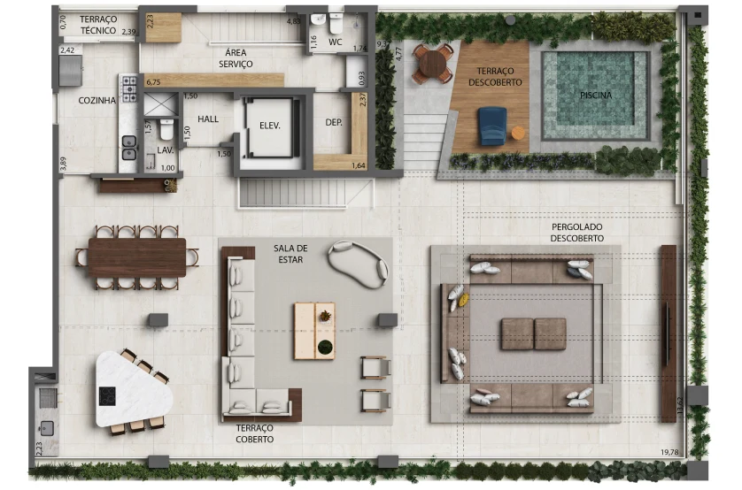 Planta do empreendimento