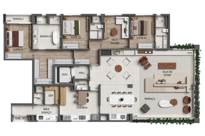 Planta do empreendimento