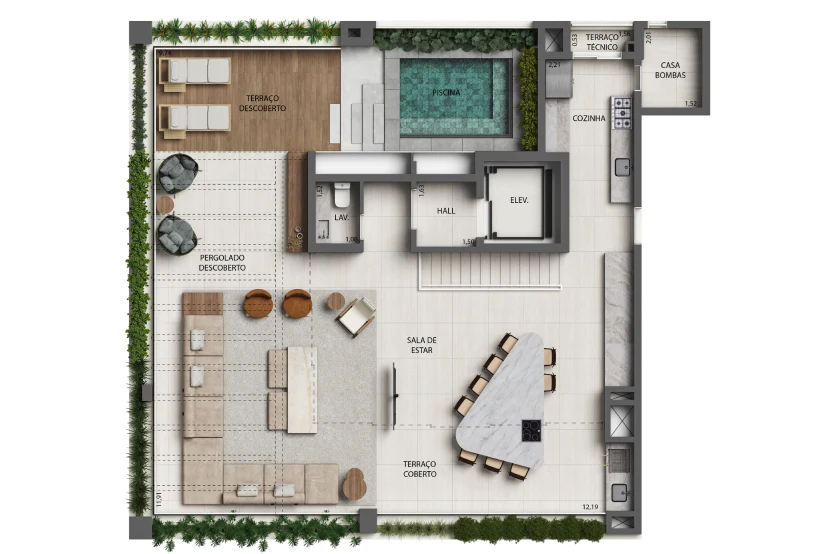 Planta do empreendimento