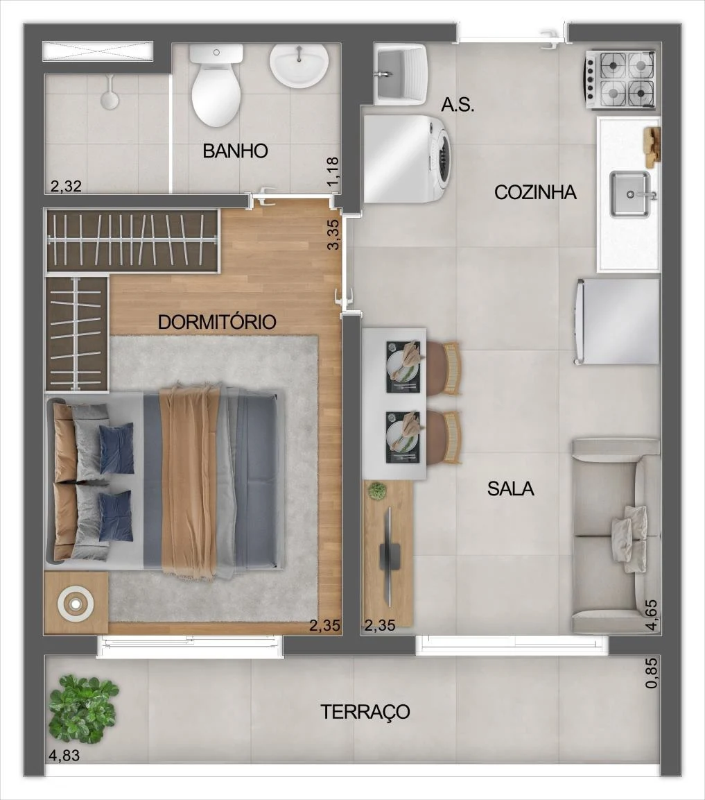 Planta do empreendimento
