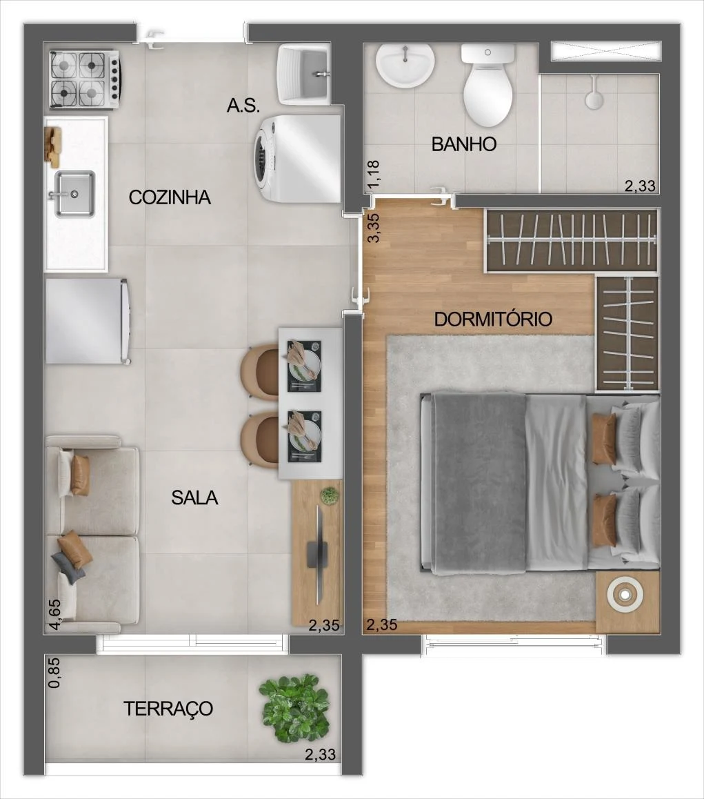 Planta do empreendimento
