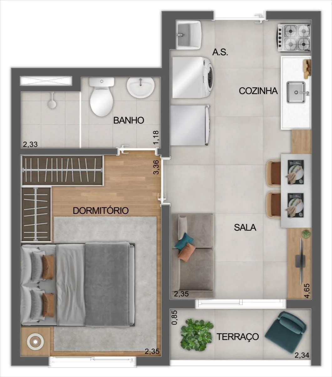 Planta do empreendimento