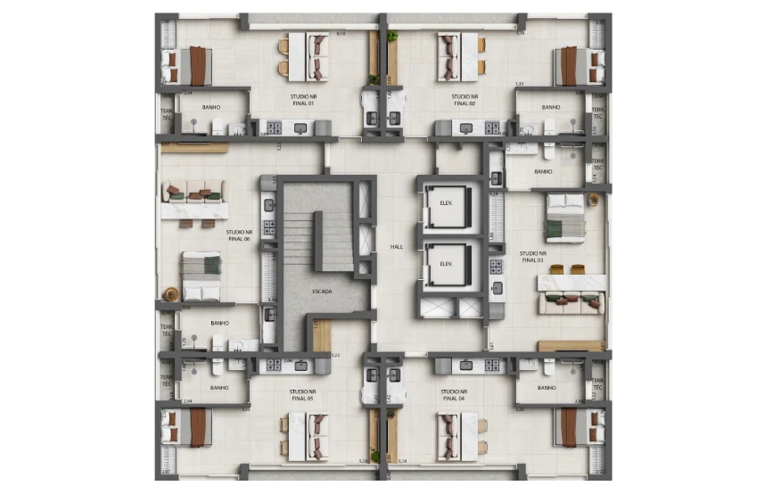 Planta do empreendimento