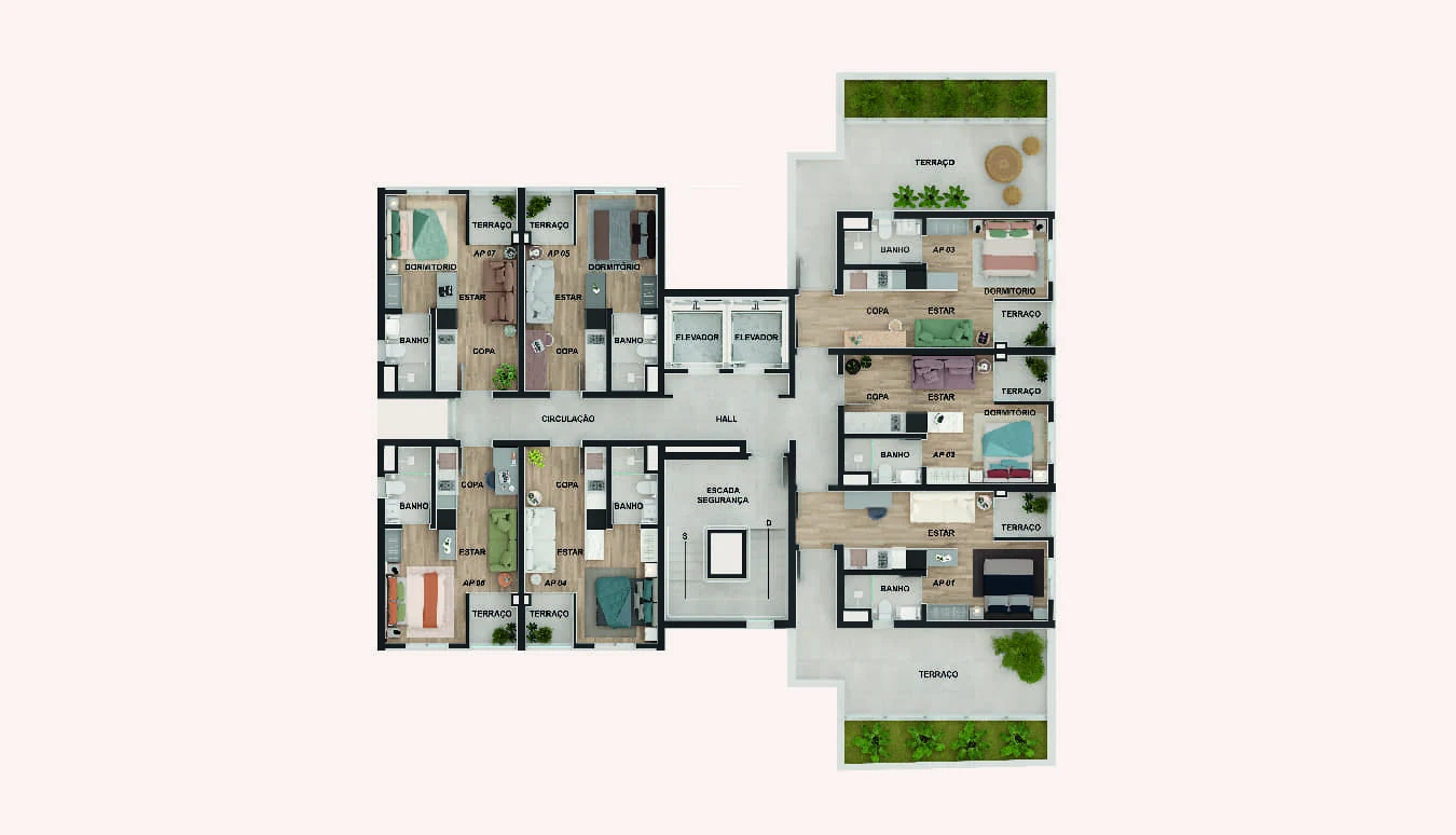Planta do empreendimento