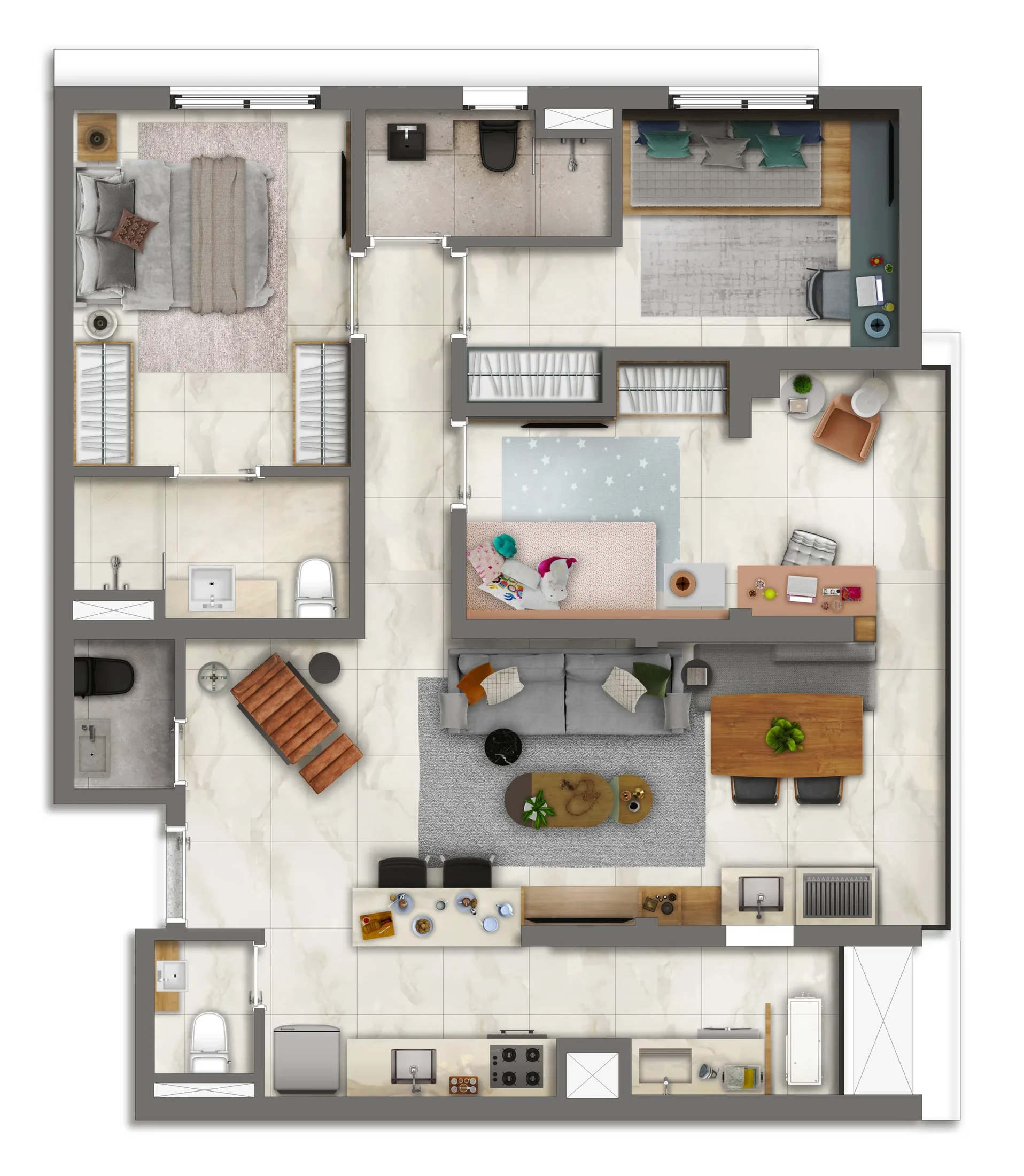 Planta do empreendimento