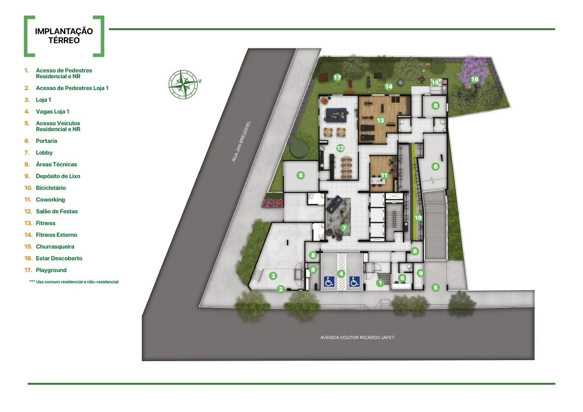 Planta do empreendimento
