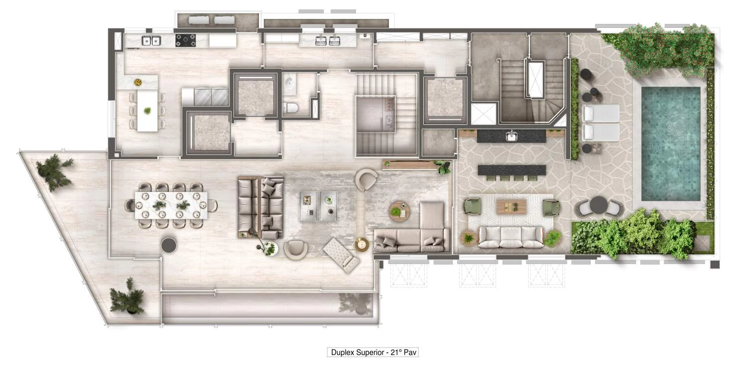 Planta do empreendimento