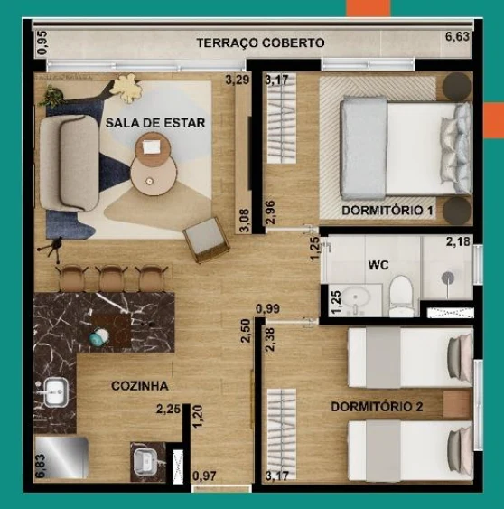 Planta do empreendimento