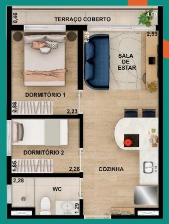 Planta do empreendimento