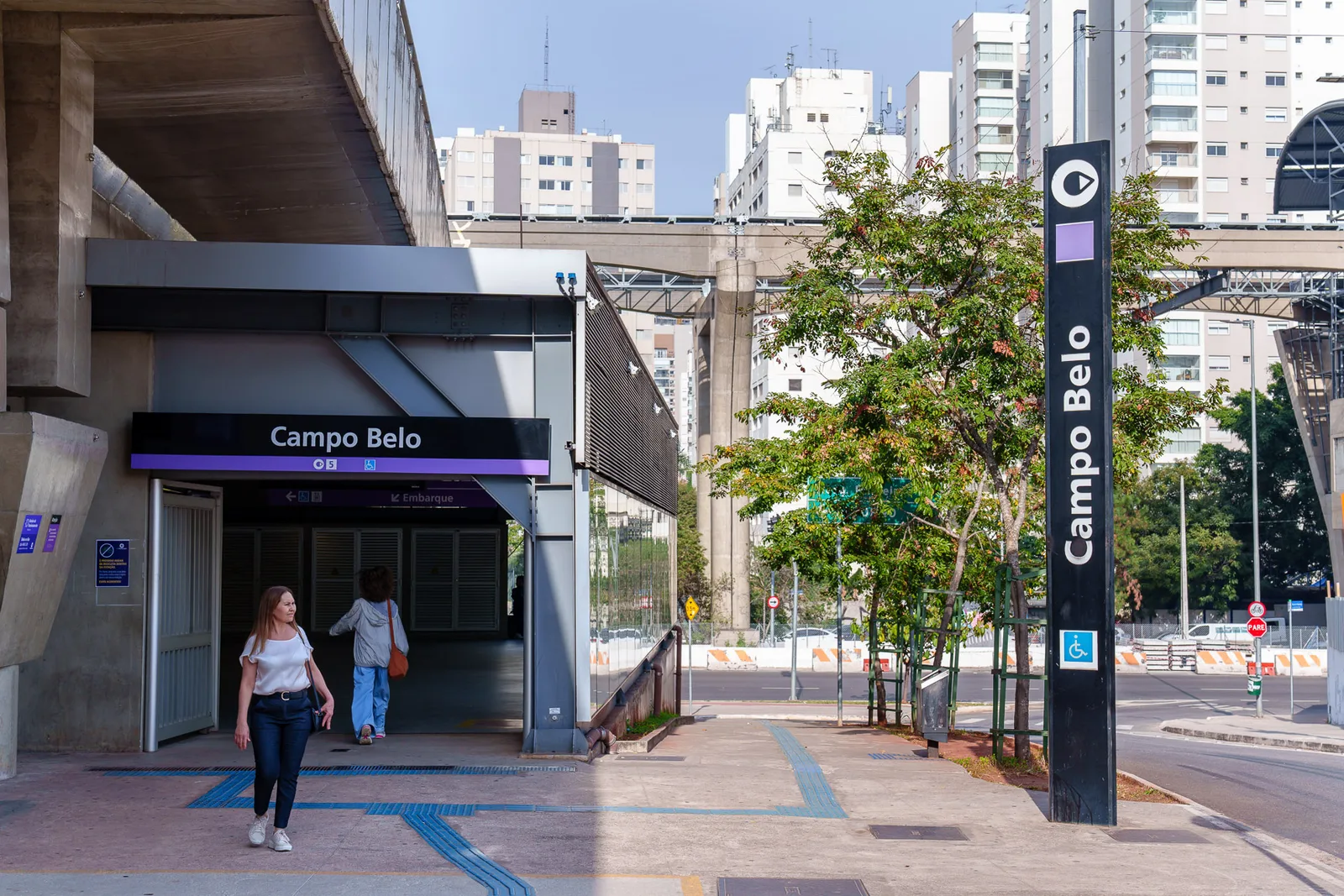 Referências de transporte da região