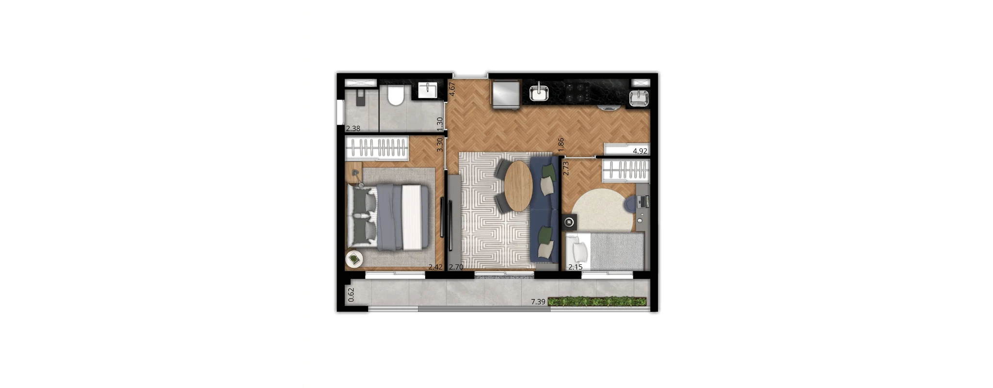 Planta do empreendimento