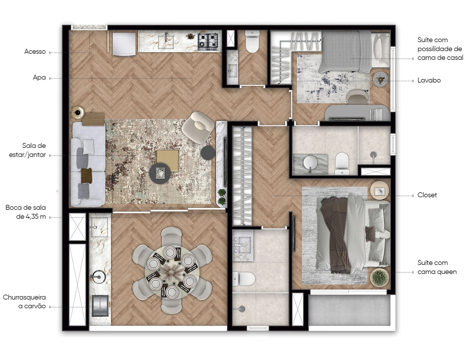 Planta do empreendimento